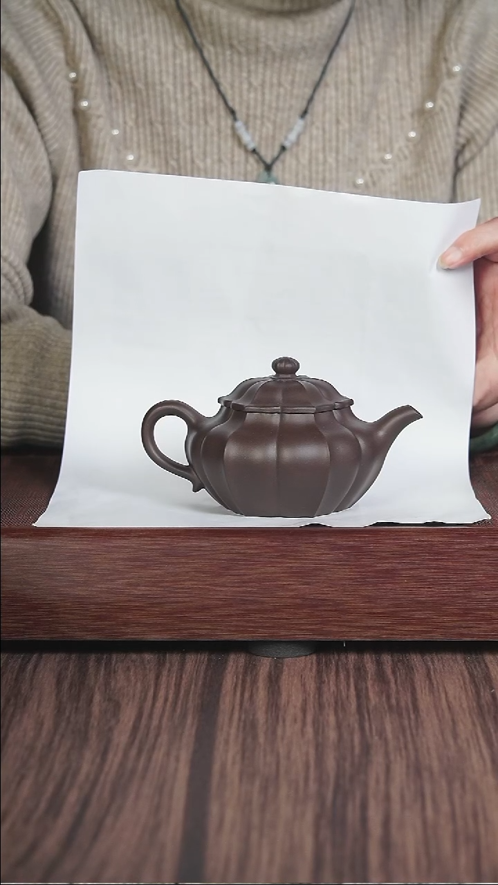 【闪购商品】紫砂茶壶底槽清 筋纹隐方