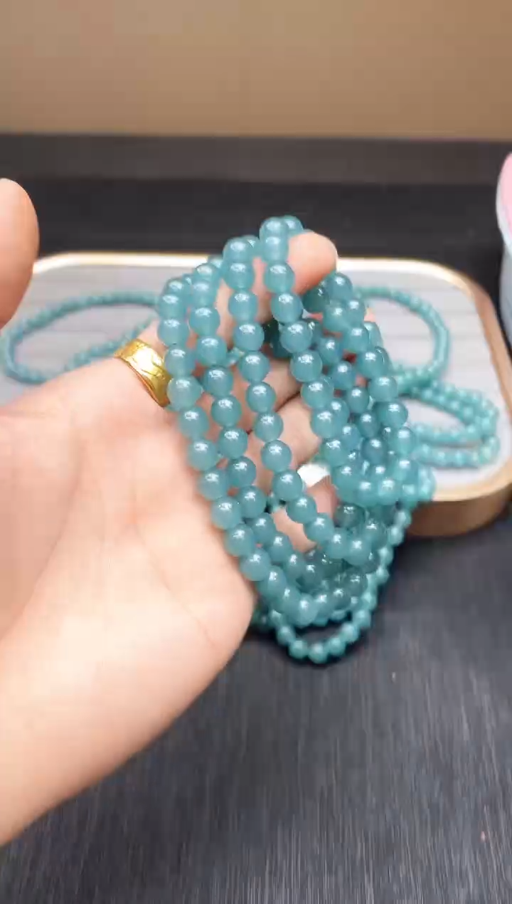 所见即所得 065冰蓝108颗8mm