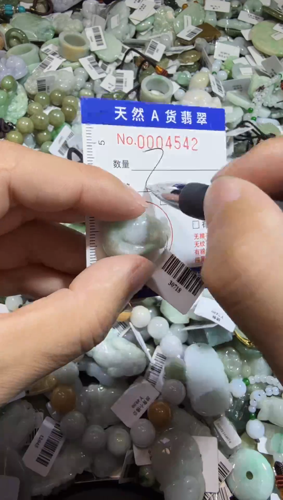 【闪购商品】翡翠颈饰未镶嵌00004542