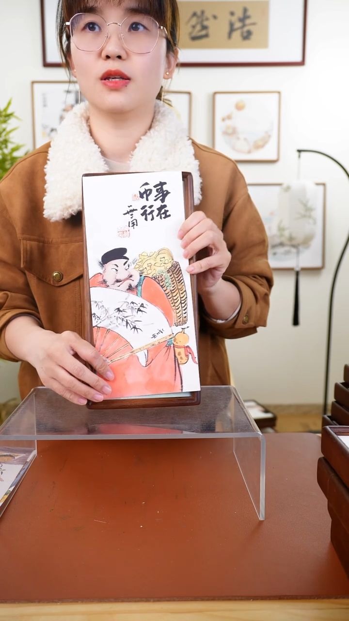 国画仲维利老师作品趣味钟馗