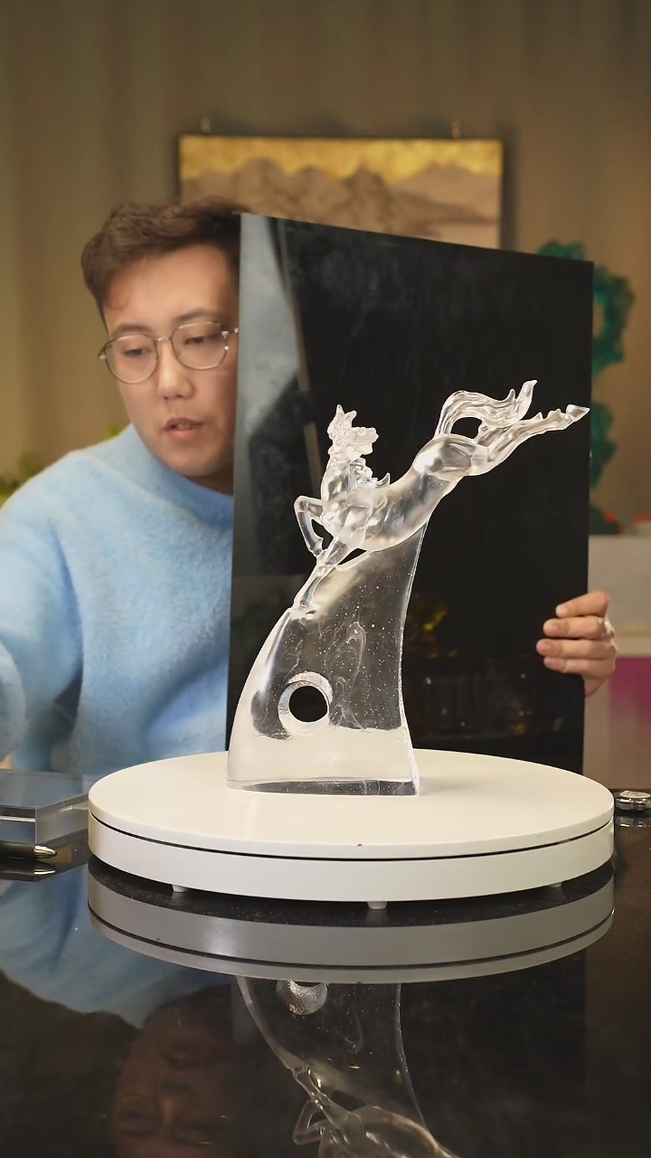 【闪购商品】雅致水晶琉璃 摆件 花器 果盘 茶酒具