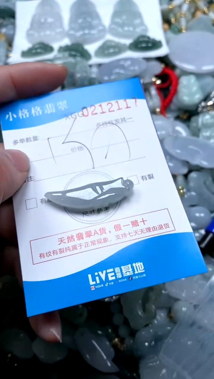 【闪购商品】翡翠颈饰未镶嵌闪购商品0212117