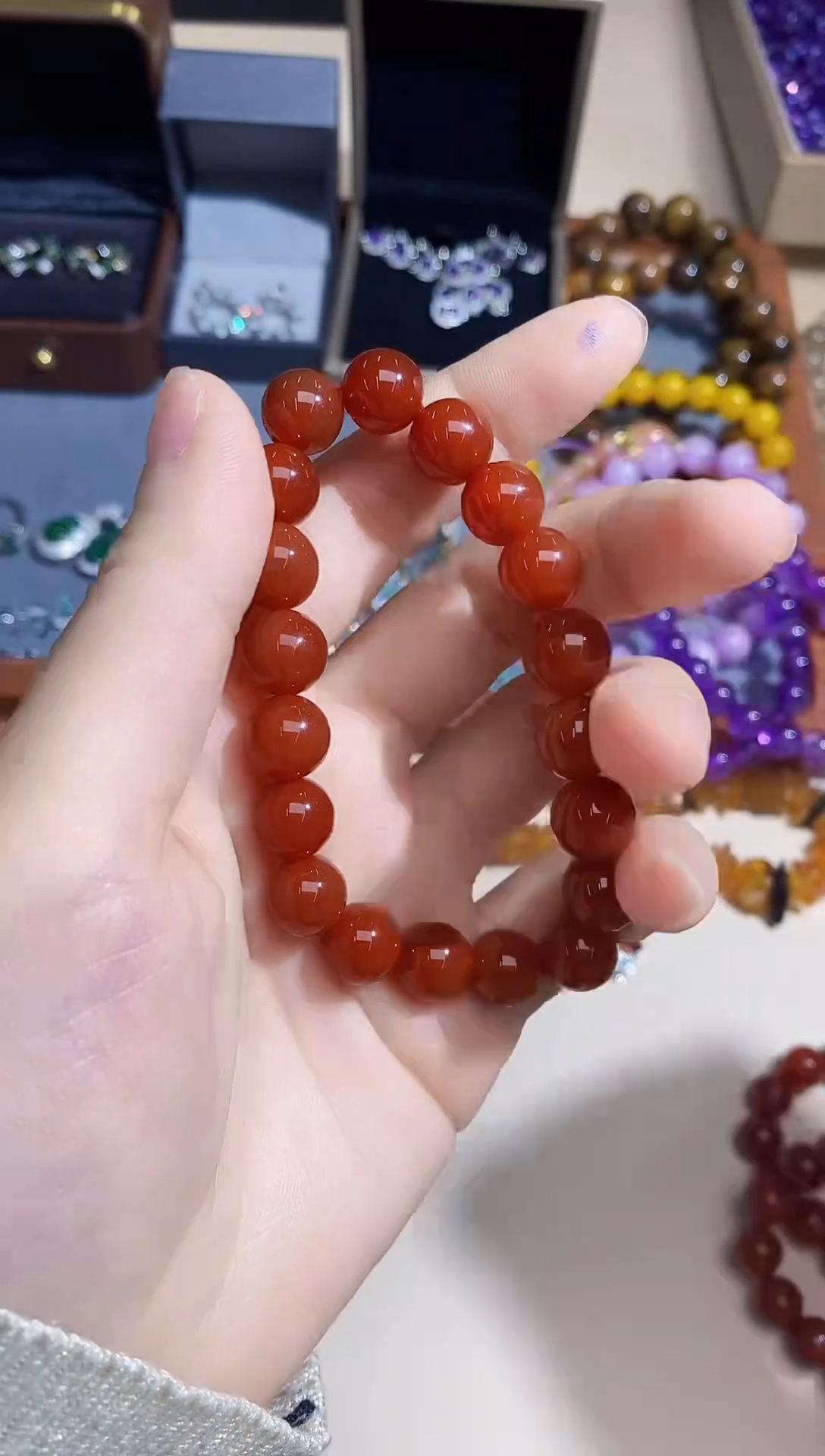 【闪购商品】玛瑙/玉髓手链未镶嵌多样性 发其一  【27】