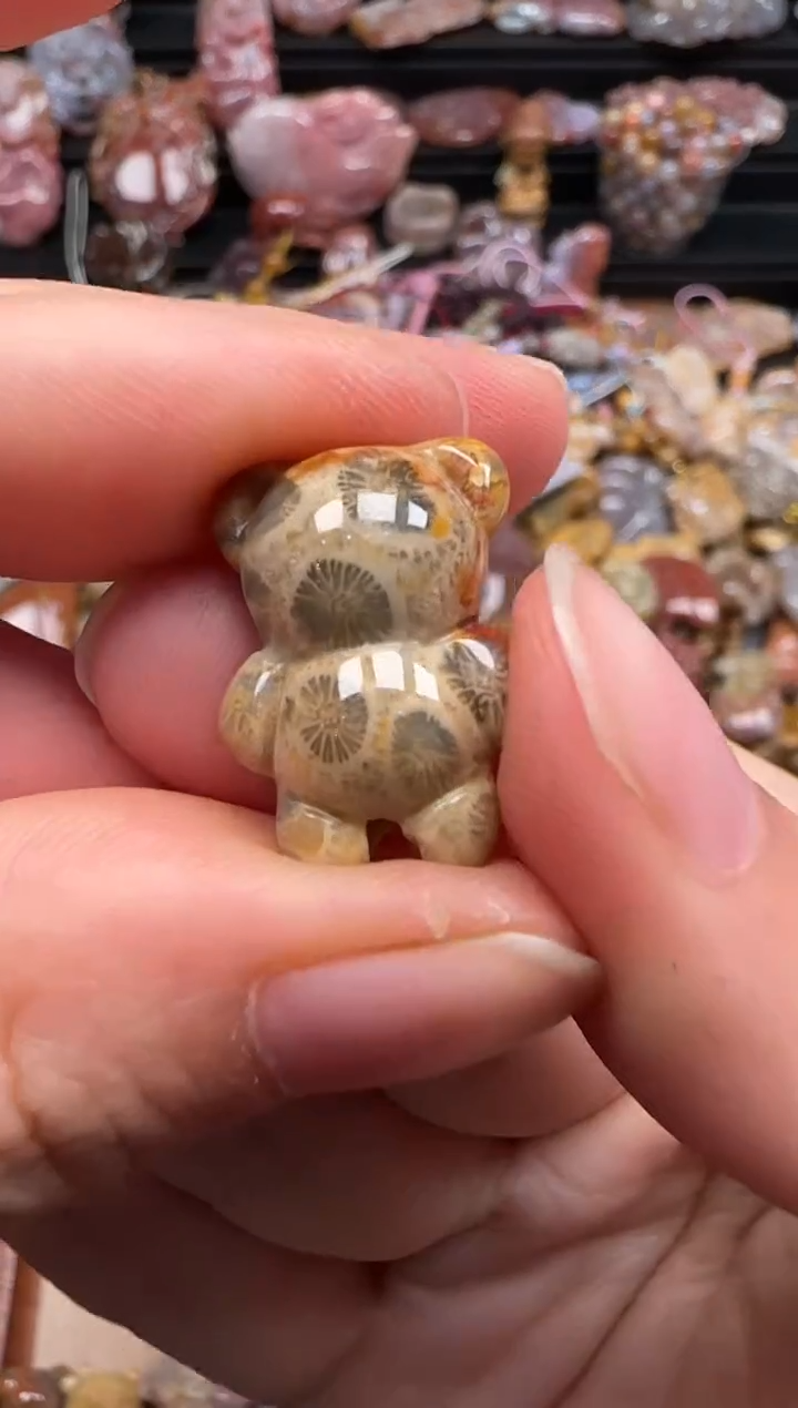 【闪购商品】硅化珊瑚（珊瑚玉）颈饰未镶嵌182