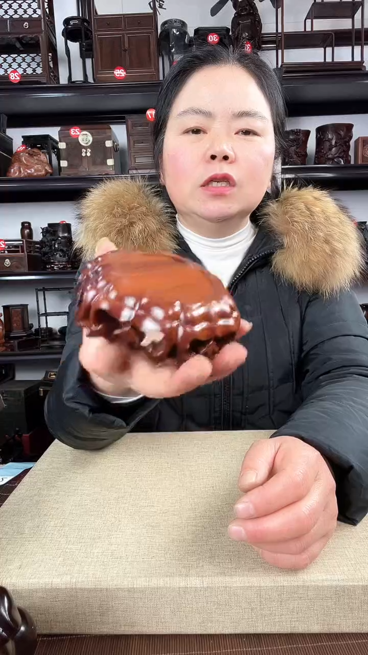 【闪购商品】木572瑕疵老李红木工艺品