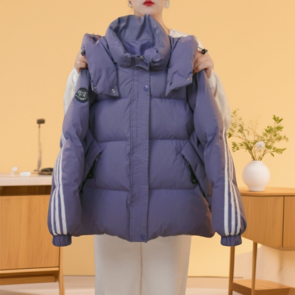 【黑黑家】时尚休闲新国标儿童白鸭绒羽绒服童装冬款冬季外套804