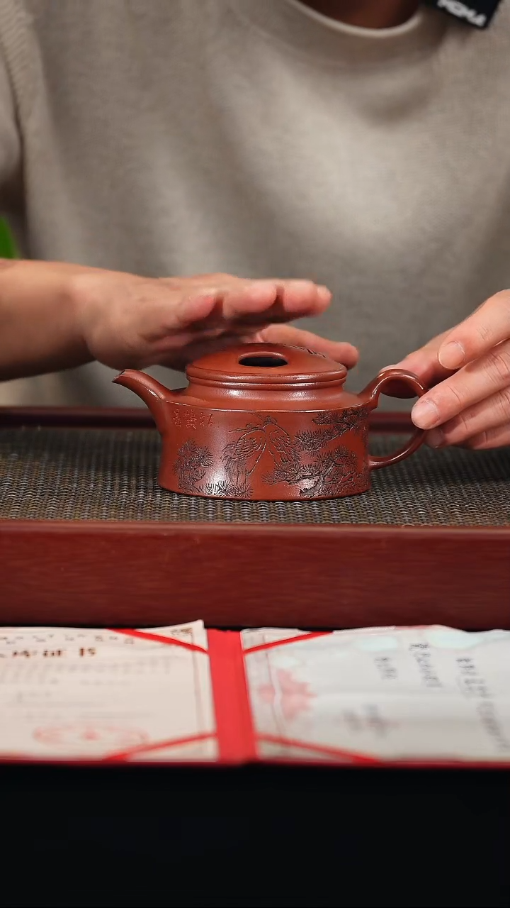 茶壶紫砂  宜兴紫砂原矿壶