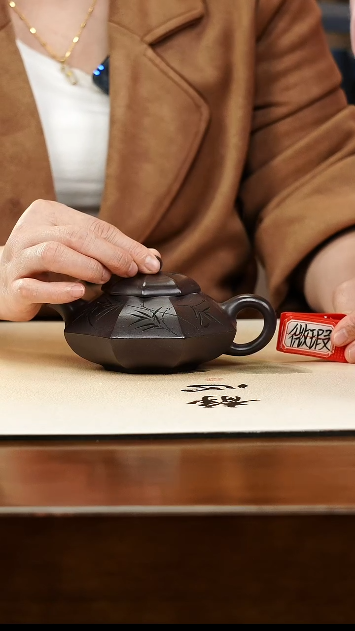 茶壶紫砂宜兴原矿紫砂孤品微瑕