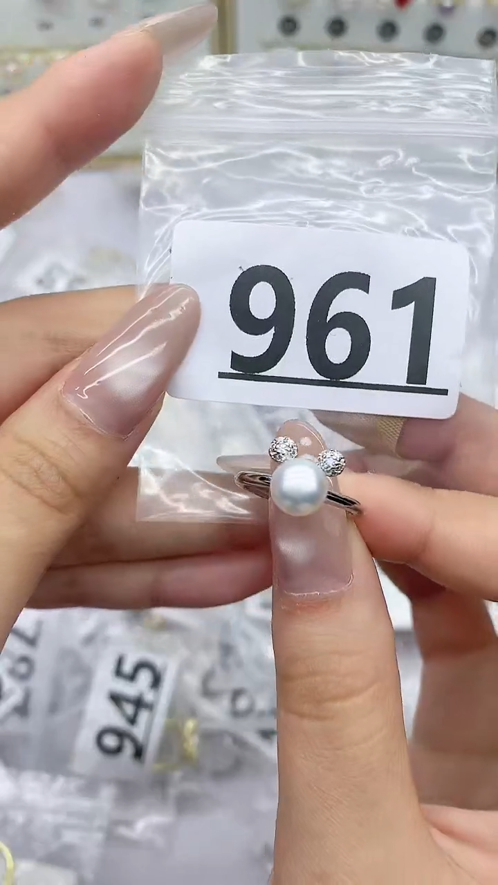 合金珠宝奇石淡水珍珠961