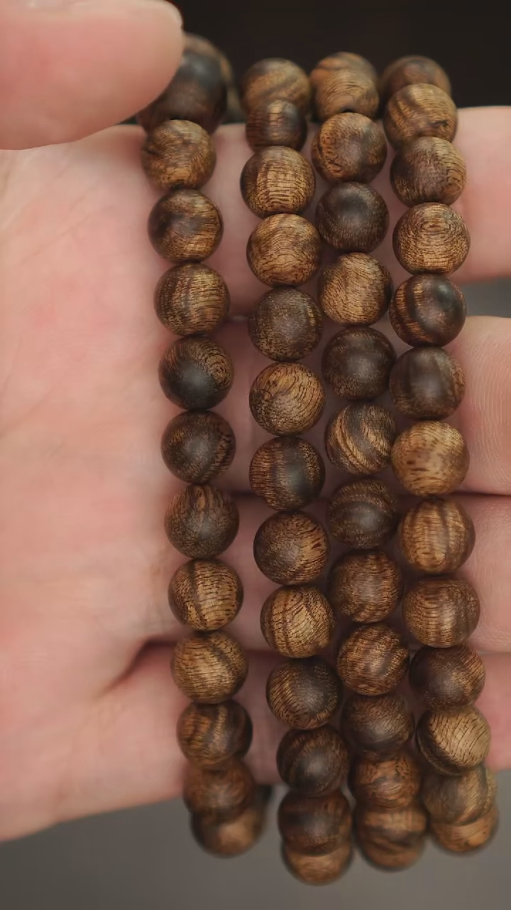 【闪购商品】沉香手串芽庄黄棋8mm多圈