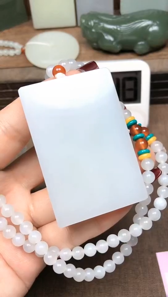 【闪购商品】和田玉颈饰未镶嵌定向 张海瑞 菲菲