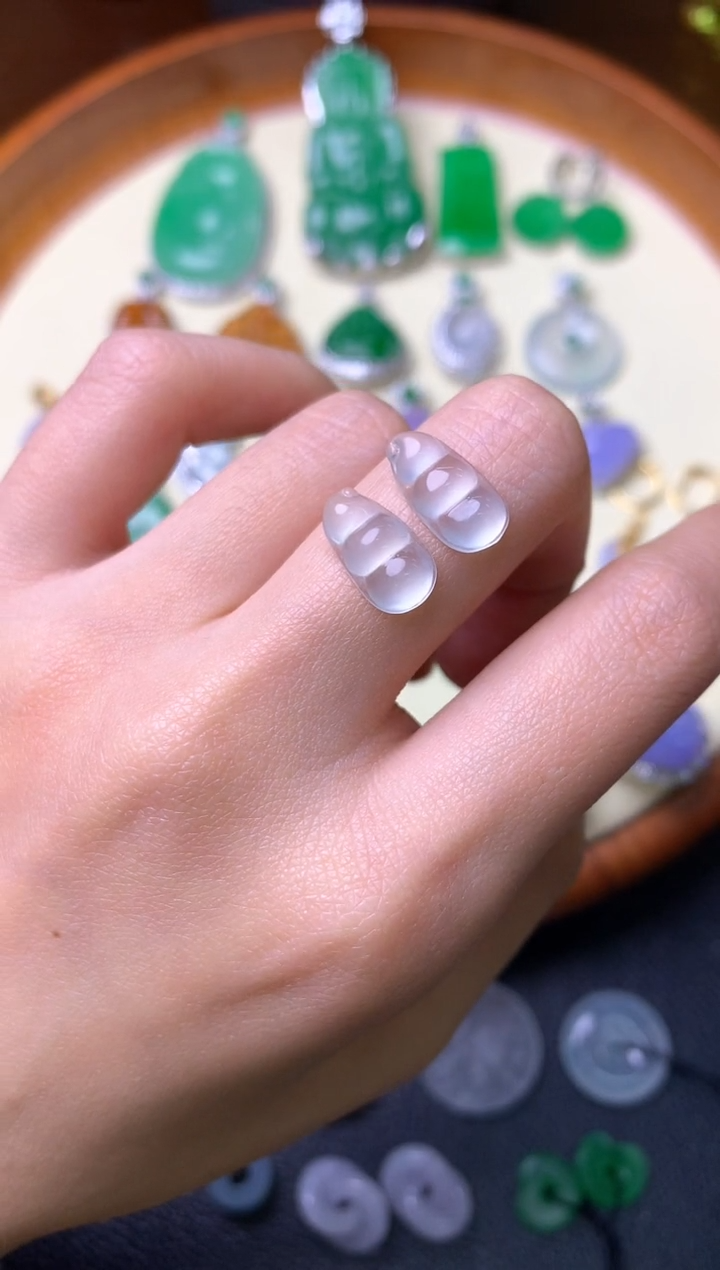 【闪购商品】定制翡翠未镶嵌裸石（镶嵌定制）