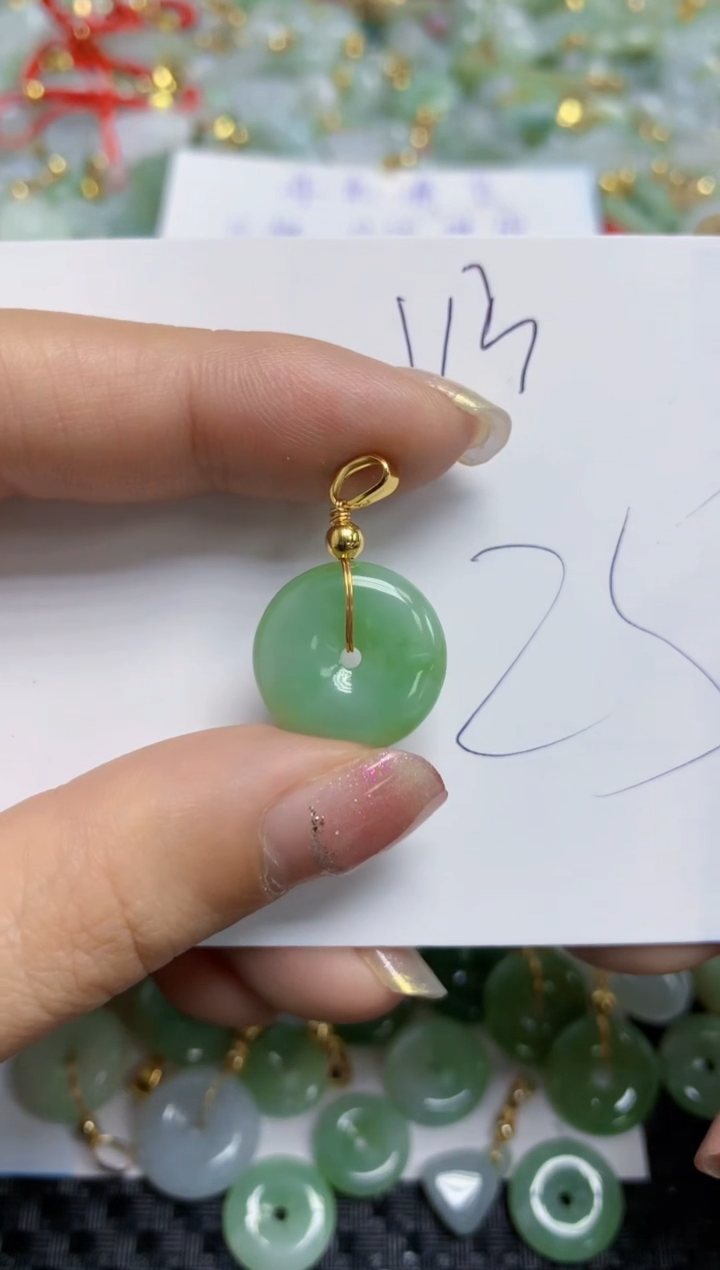 【闪购商品】翡翠颈饰合金   天然A货翡翠