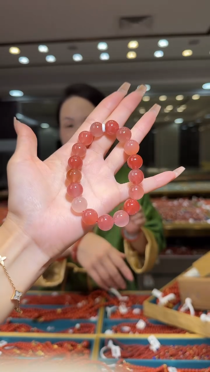 未镶嵌珠串南红玛瑙12.2-12mm（多样式）HS9809630198