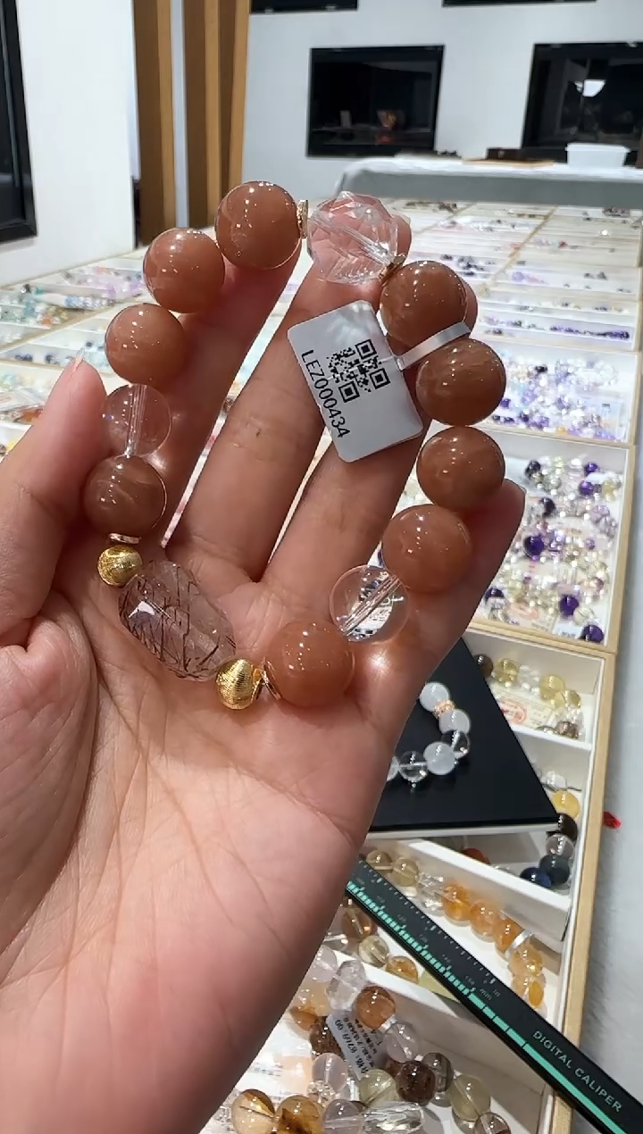 未镶嵌手串日光石手串