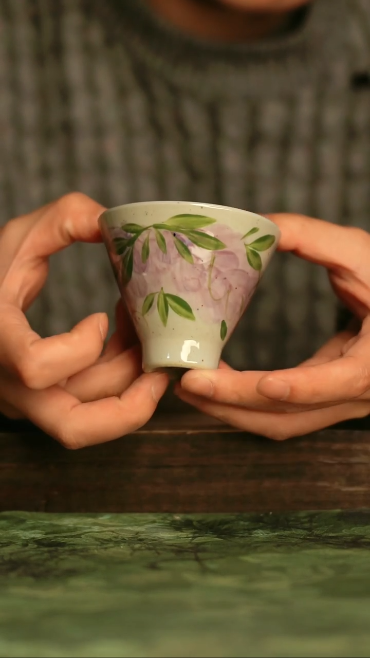 手工手绘瓷器青诗集手工手绘瓷器