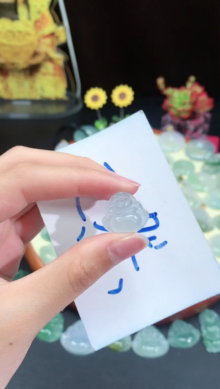 【闪购商品】翡翠颈饰未镶嵌佛公