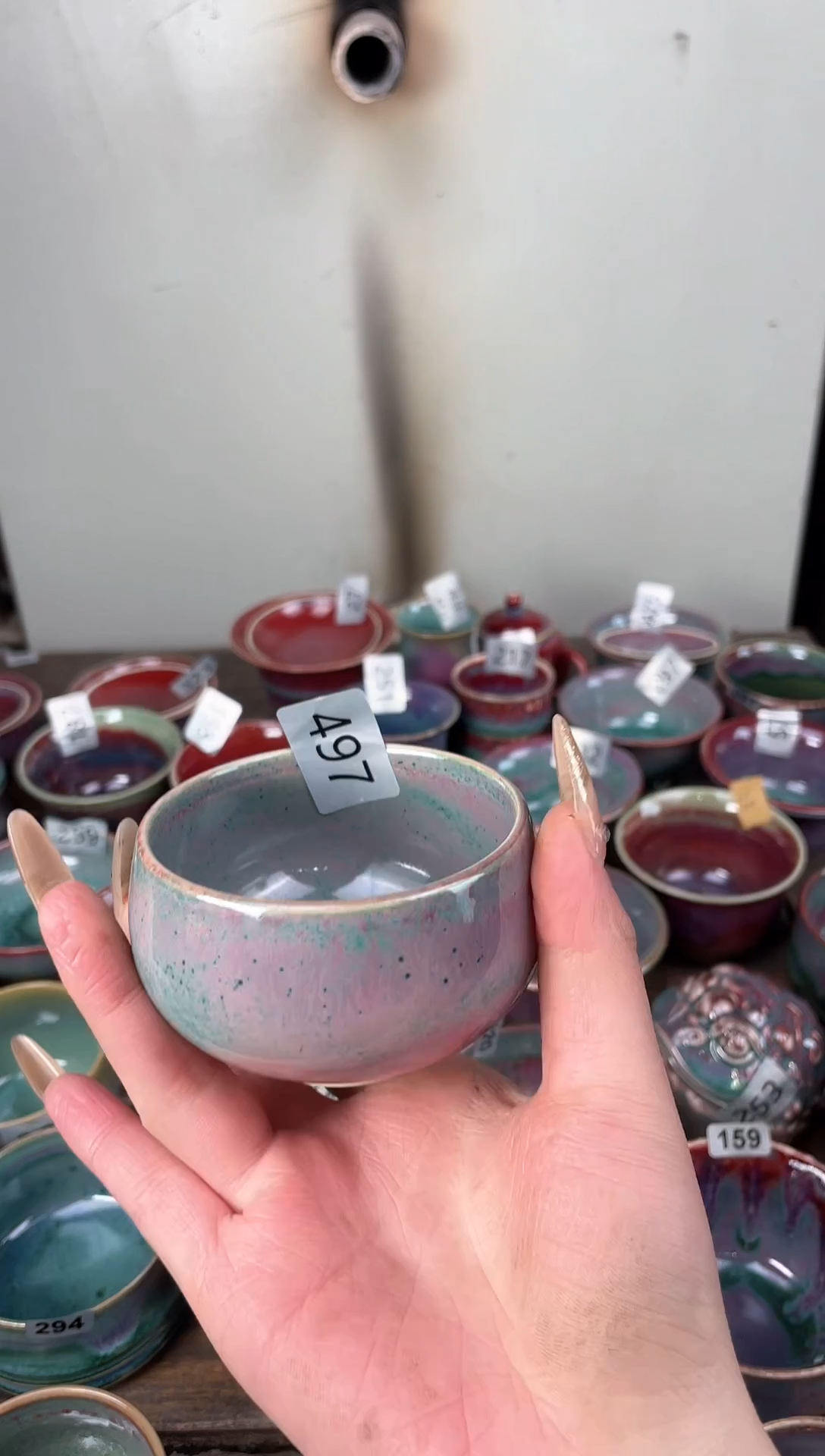 【闪购商品】摆件钧瓷手工茶器窑变