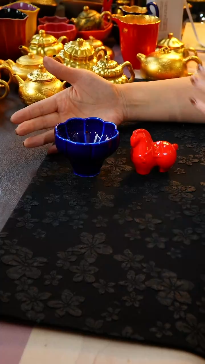 茶杯紫砂【宜景窑系列】套组