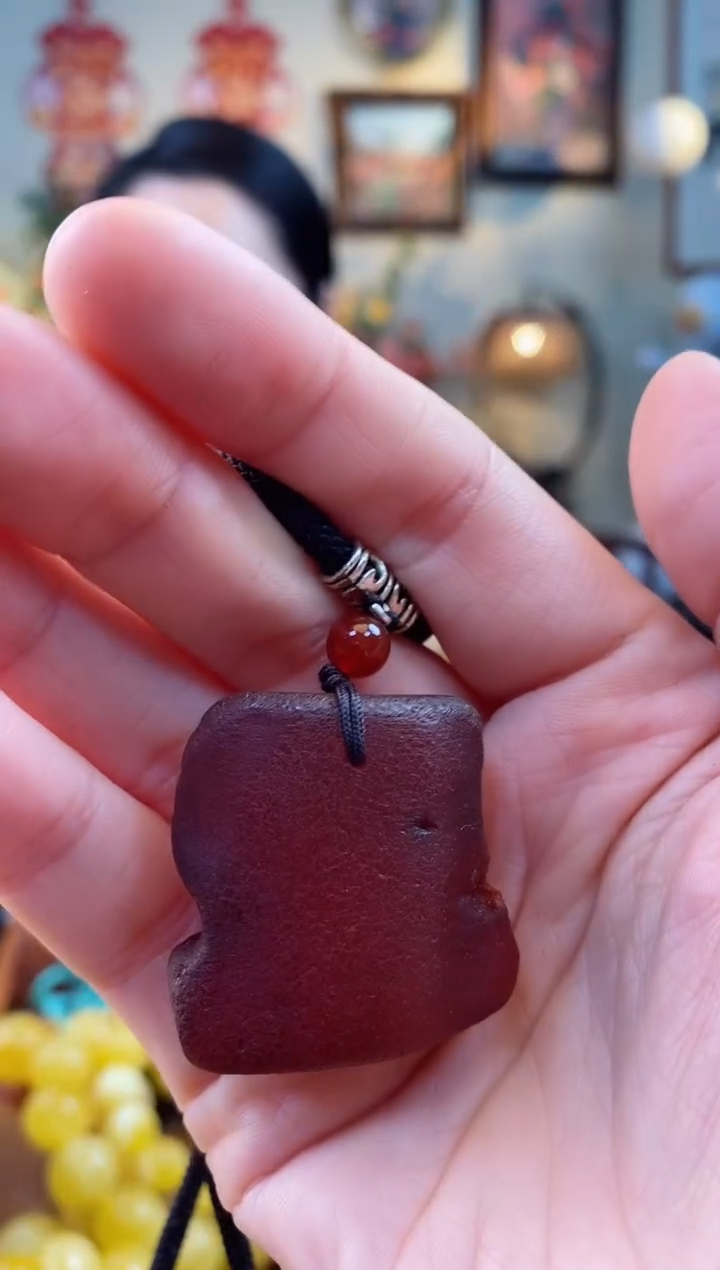 【闪购商品】琥珀颈饰未镶嵌吊坠