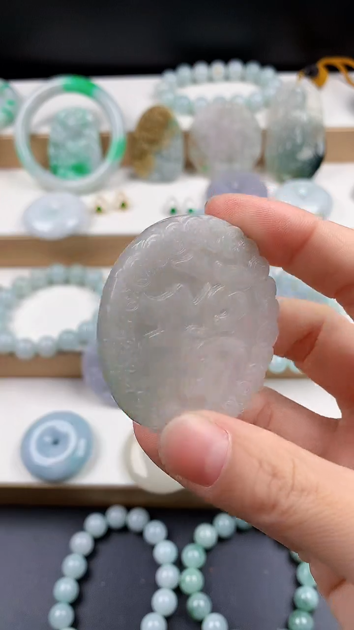 颈饰未镶嵌翡翠颈饰未镶嵌缅甸天然翡翠吊坠