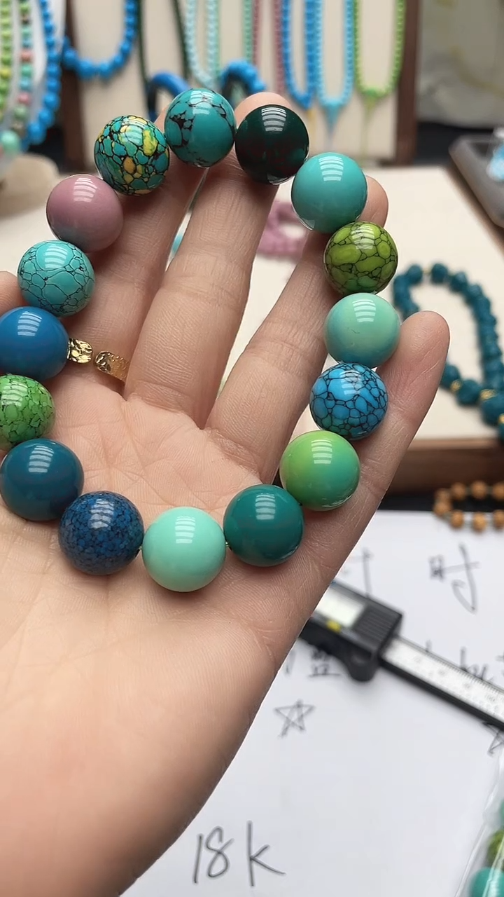 珍藏特色绿色蓝色