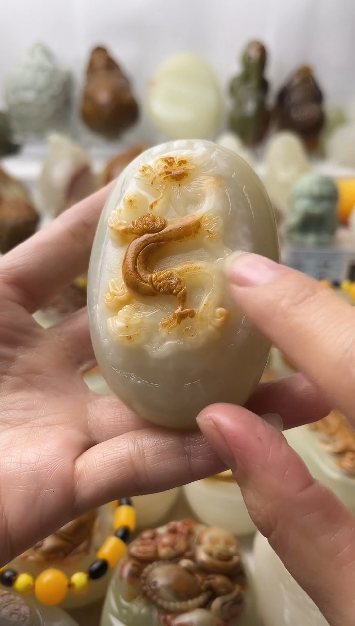 石材古青石棉纹正常不退换龙