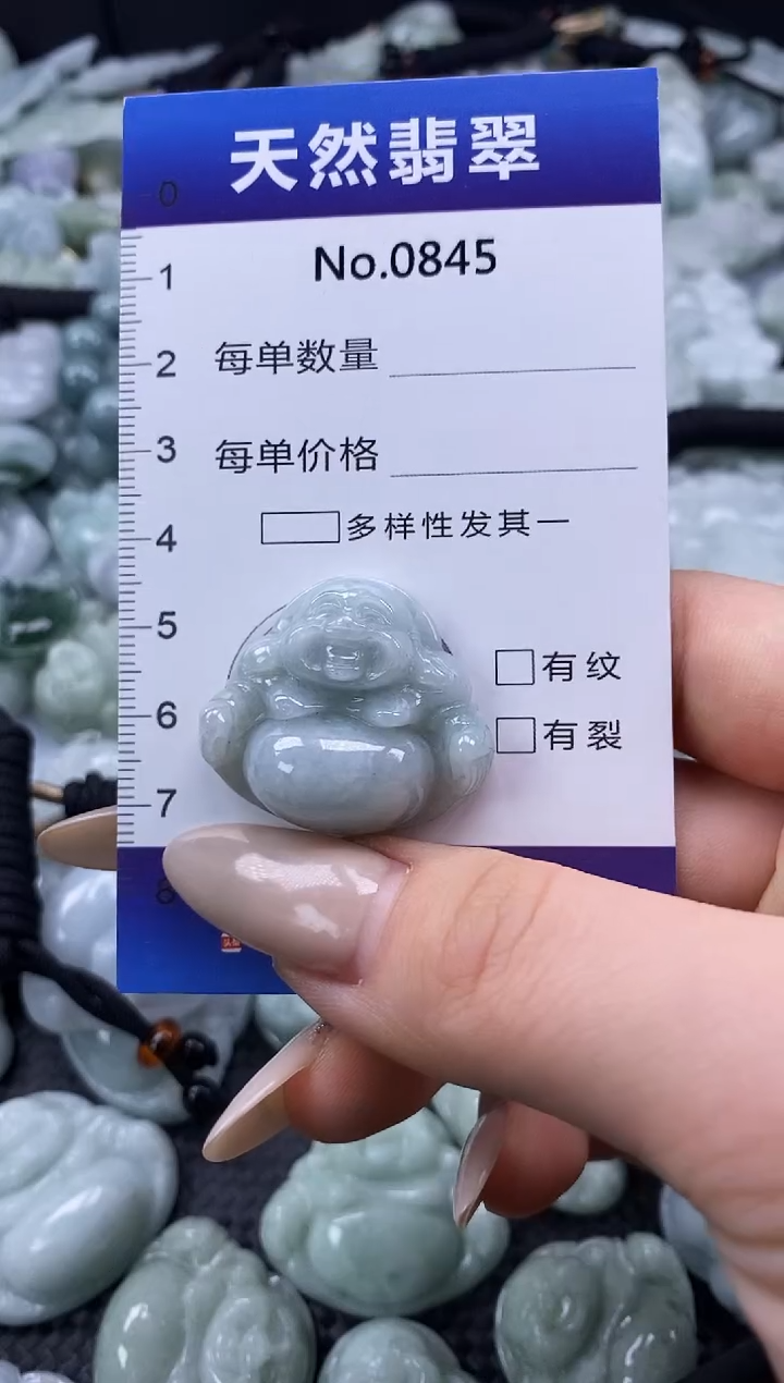 【闪购商品】翡翠颈饰未镶嵌缅甸A货翡翠0845