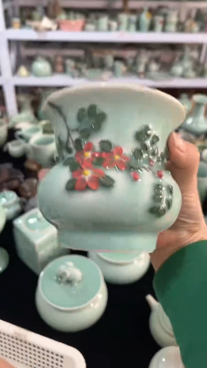 【闪购商品】 特价 微瑕 慧仙青瓷