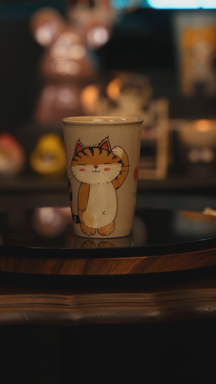 【闪购商品】摆件景德镇釉下彩绘设计师款陶瓷