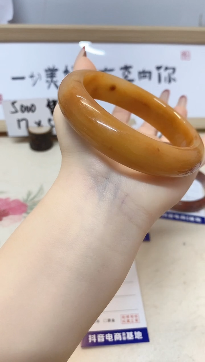 【闪购商品】石英质玉手镯未镶嵌130/60.4