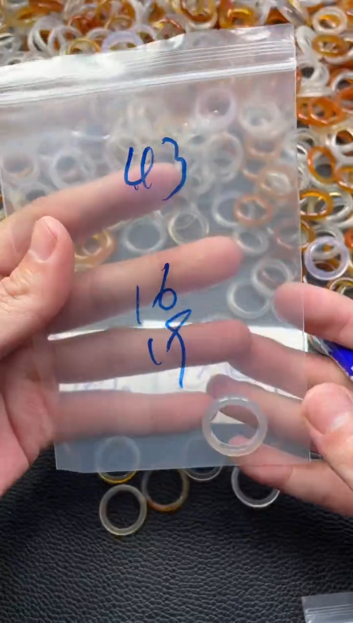 【闪购商品】玛瑙/玉髓戒指未镶嵌43