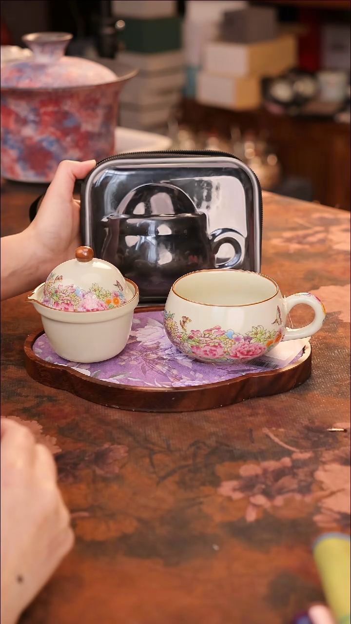 【闪购商品】陶瓷茶具（无礼盒无茶盘）@@A12115