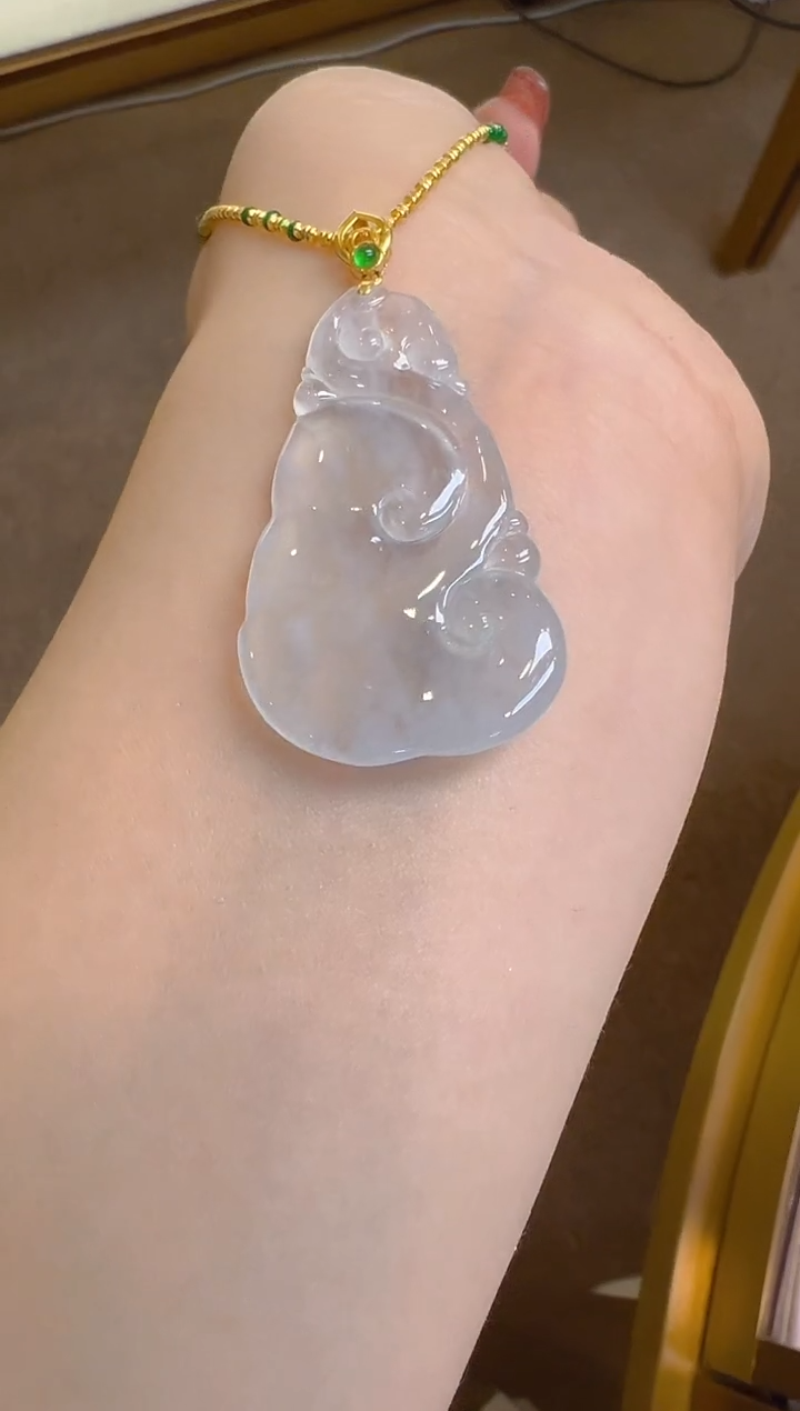 【闪购商品】翡翠吊坠(不含链)18K金镶嵌多样性团购发一件