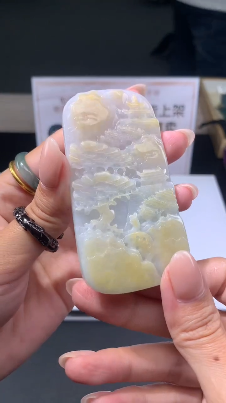 【闪购商品】定制翡翠未镶嵌不退不换CMH1件-A