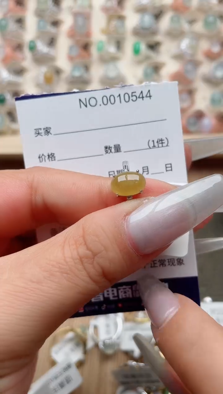 【闪购商品】翡翠戒指银S925镶嵌·