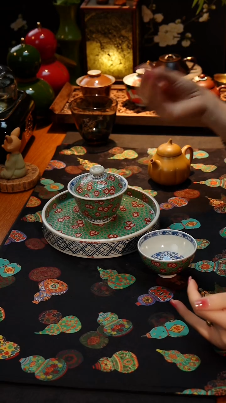 茶器盖碗加主人杯加壶承盖碗加主人杯加壶承