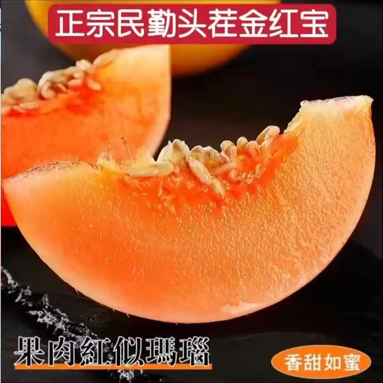 【精品果王】甘肃民勤蜜瓜带箱9-10斤G