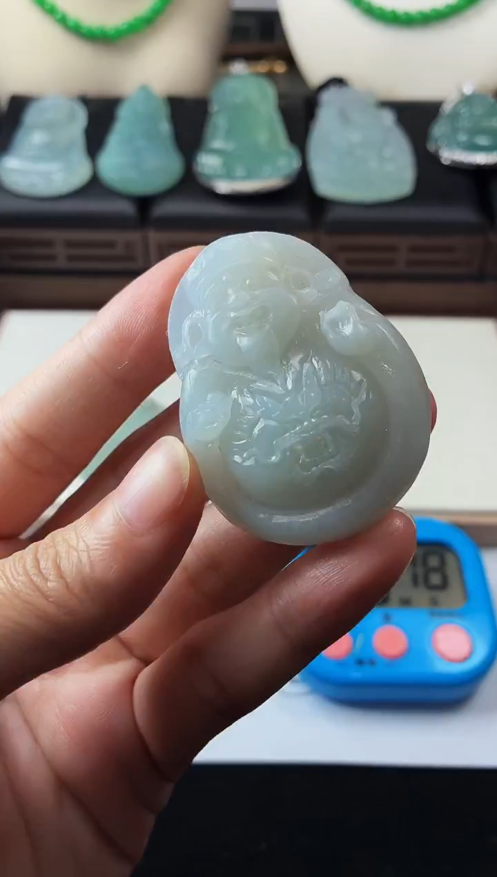 未镶嵌定制翡翠懿*5069毛货不退不换