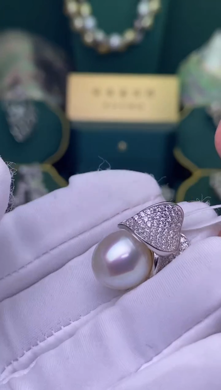 【闪购商品】海水珍珠颈饰银S925镶嵌1