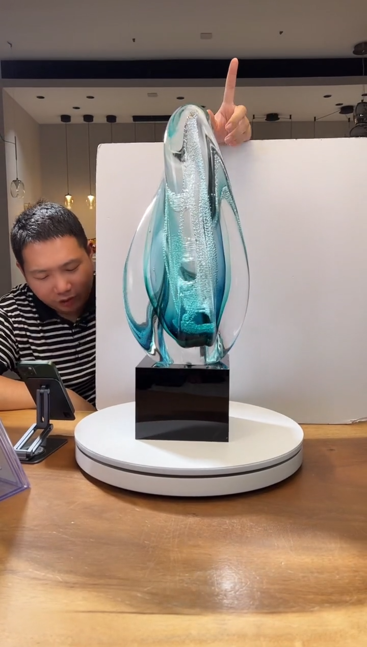 【闪购商品】茶宠巴比特美学 月虹天青色+底座