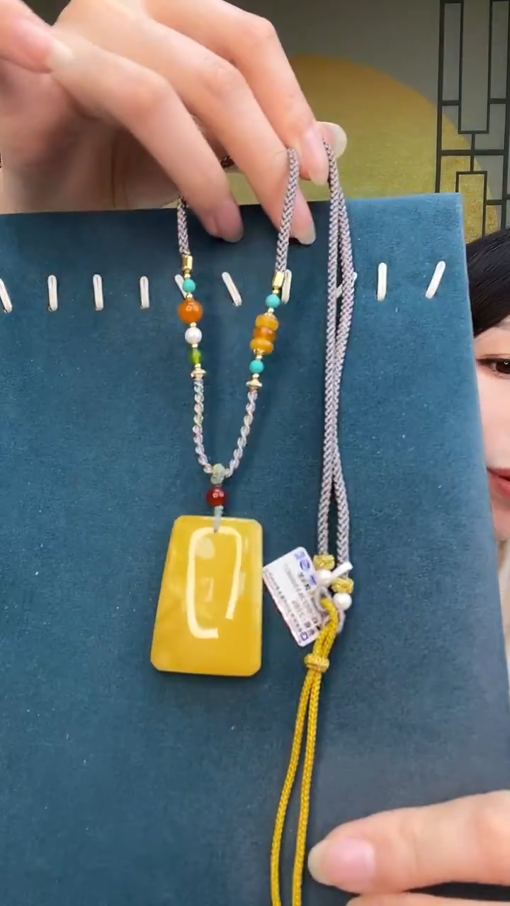 裸石琥珀未镶嵌天然蜜蜡K0016