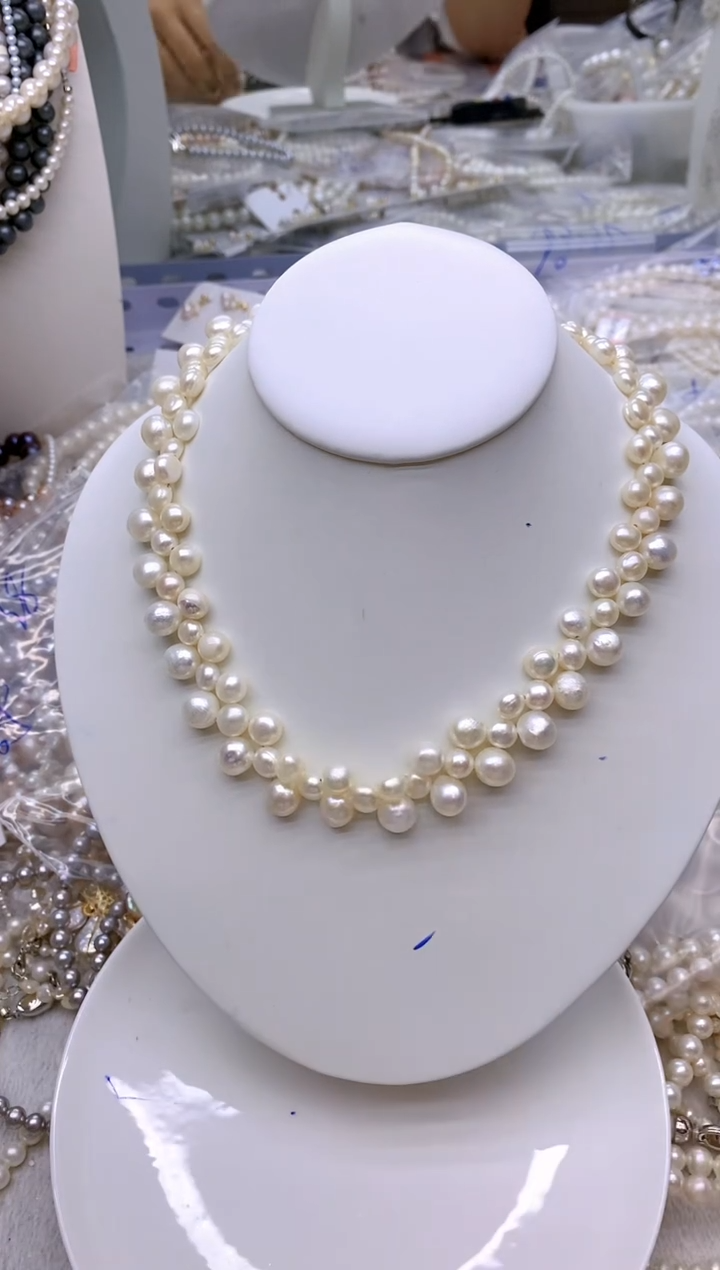 未镶嵌1淡水珍珠项链