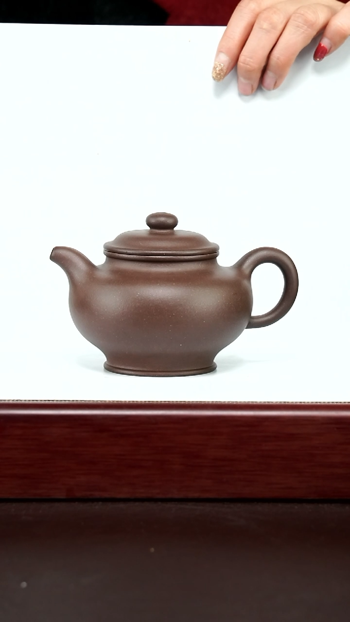 【闪购商品】紫泥茶壶底槽青300毫升