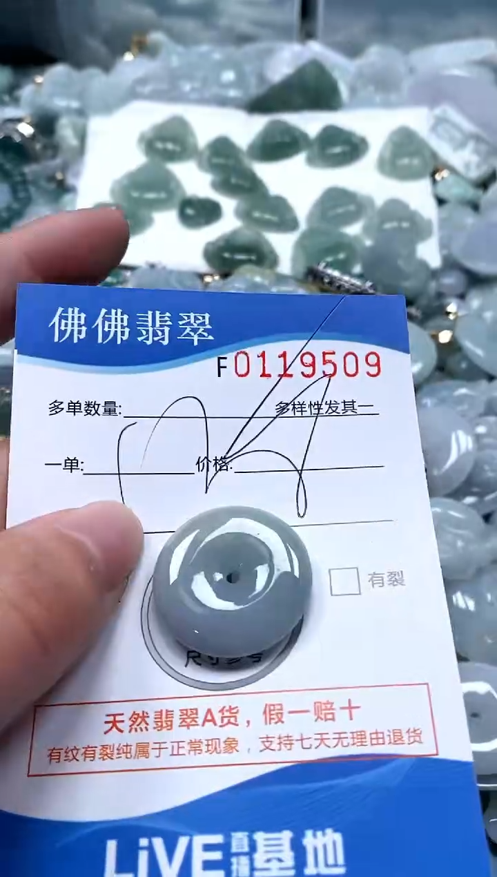 【闪购商品】翡翠颈饰未镶嵌闪购商品0119509