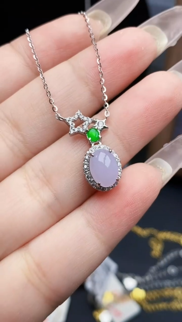 银S925镶嵌戒指翡翠1320