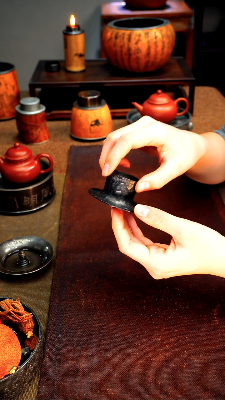 9204  纯锡投茶器