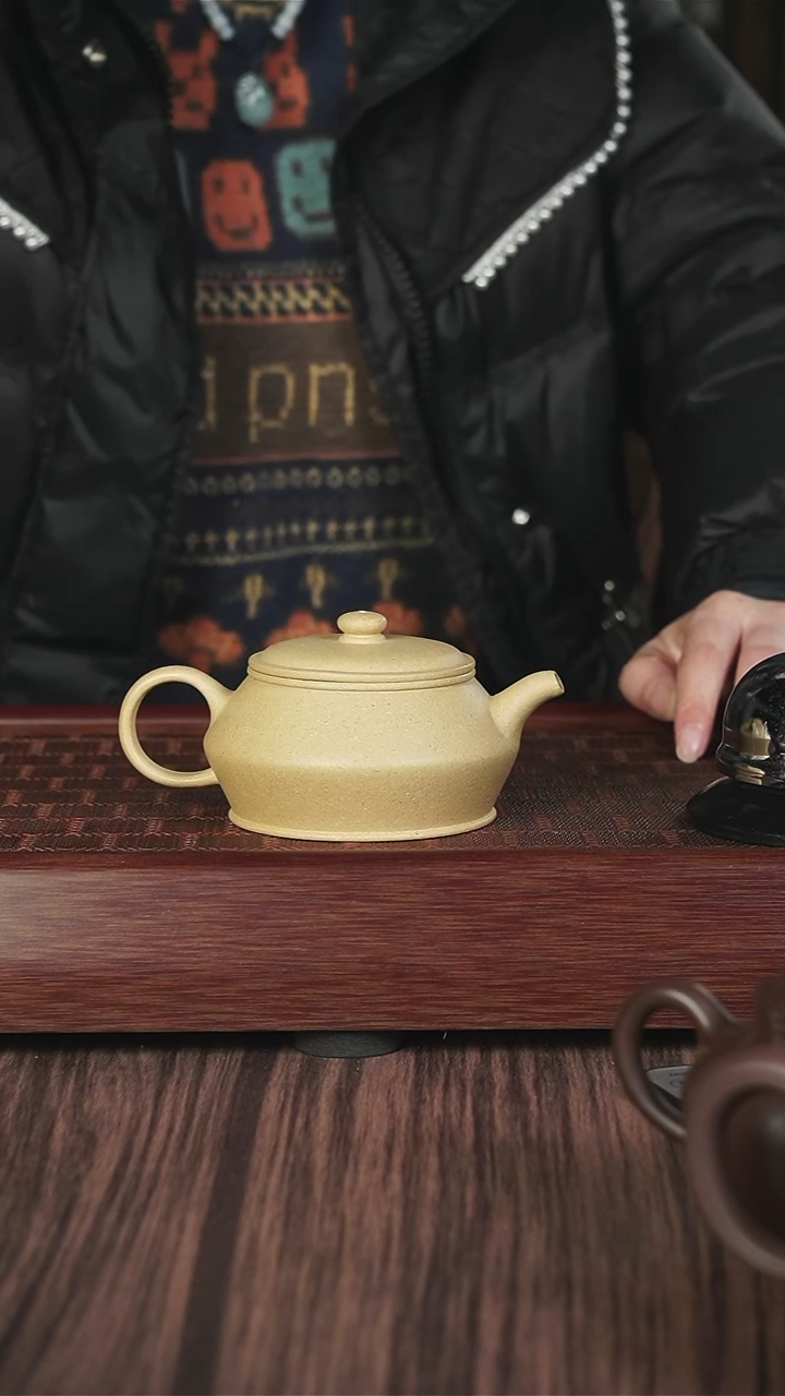 【闪购商品】紫砂茶壶本绿  曼殊