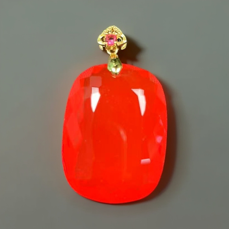 国藏GGB90挚品臻美首饰有礼盒送链子