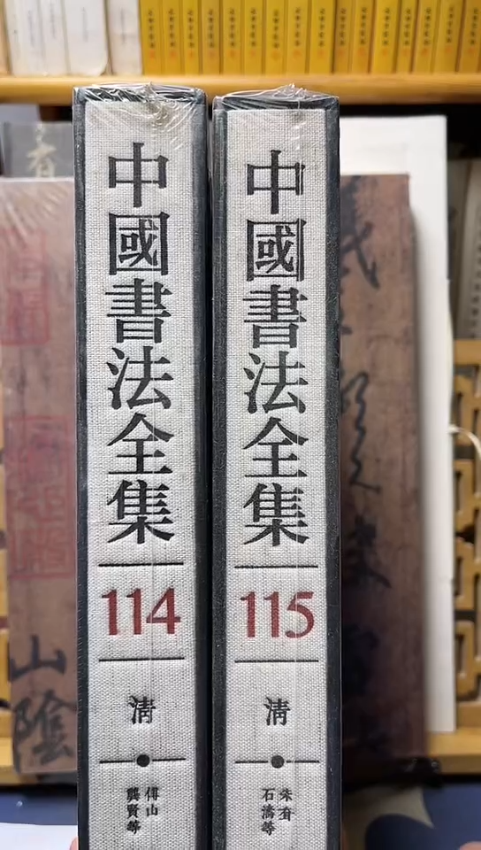 用****7中国书法全集114.115共2本